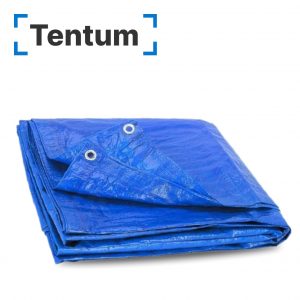 Тент тарпаулин 180 гр/м2 , размер 4x4м с люверсами