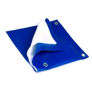 Утепленный Тент ПВХ 500 гр/м2, размер 6×10м с люверсами