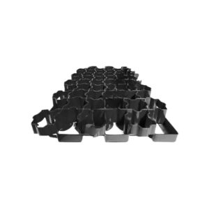 Газонная решетка черная 640x395x50мм, размер 0.395х0.64м